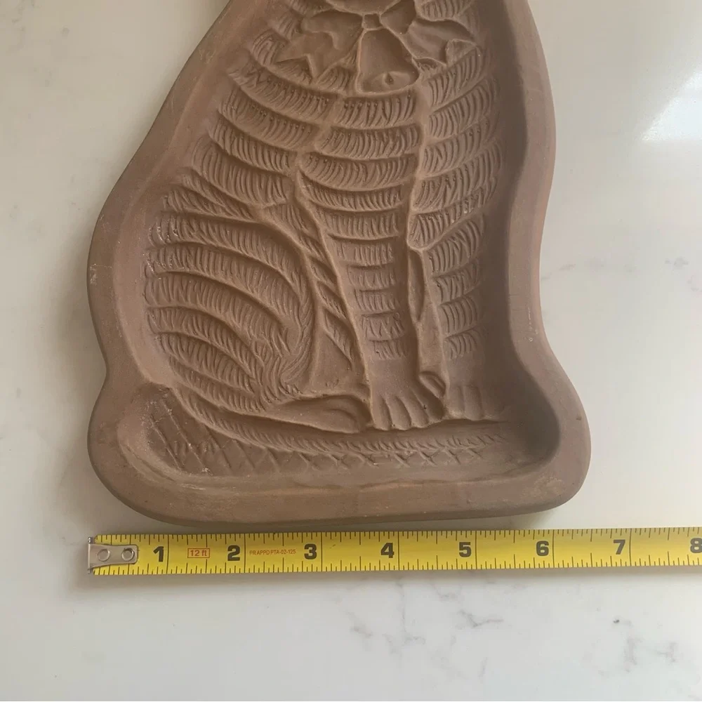 Vintage 1981 Hartstone Cat Cookie Stone mold